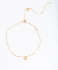 Small Heart Anklet Bracelet