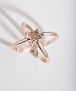 Rose Crossover Ring