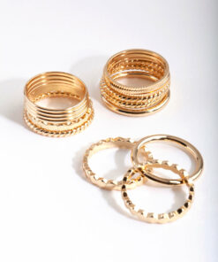 Textured Ring 8-Pack
