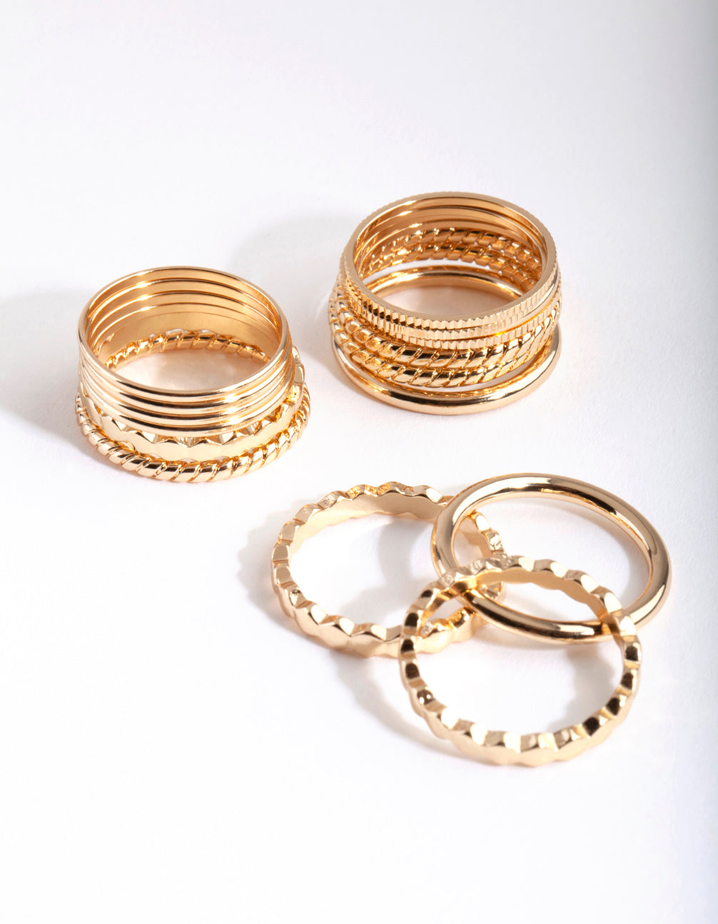 Textured Ring 8-Pack