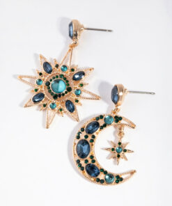 Mini Star & Moon Earrings