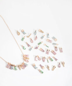 Kids Rose Glitter Paper Make-Your-Own Necklace