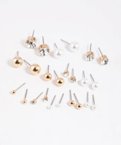 Pearl Stud Earring 12-Pack