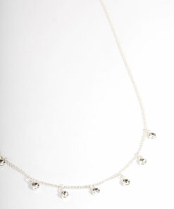 Stone Droplet Necklace