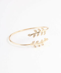 Leaf Wrap Cuff Bangle