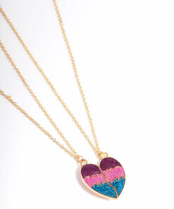 Kids Magnet Strap Heart Necklace