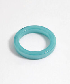 Blue Matte Ring