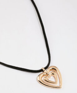 Outline Heart Necklace