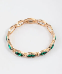 Marquise & Rubber Stretch Bracelet