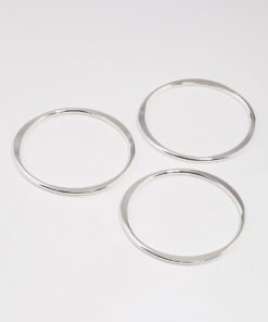Smooth Organic Bangle Pack