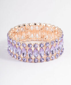 Rose Marquise Stone Bracelet