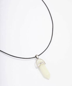 Kids Mixed Glow In The Dark Crystal Necklace