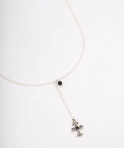 Antique Chain Cross Necklace