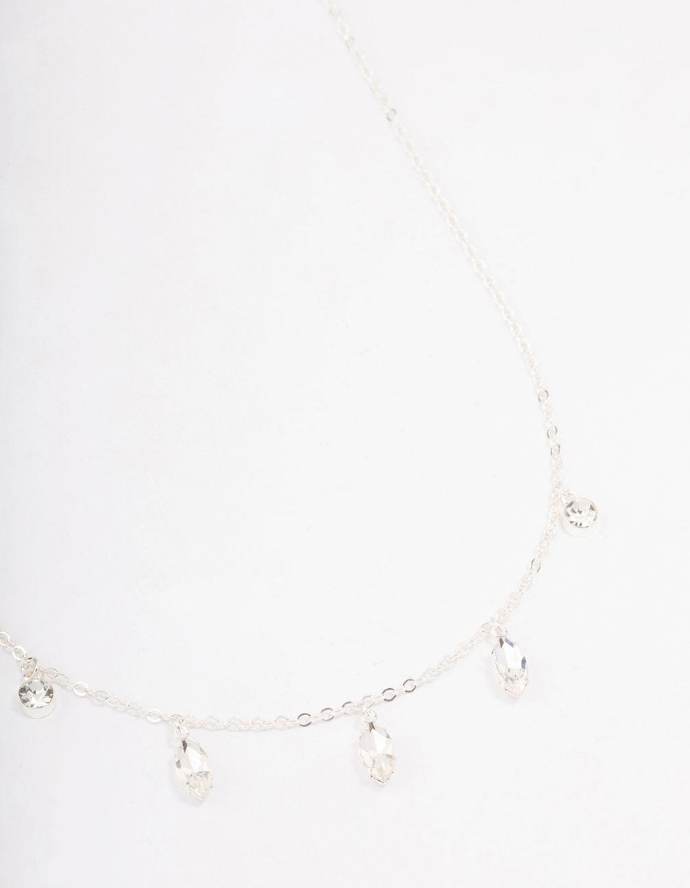 Marquise Station Necklace