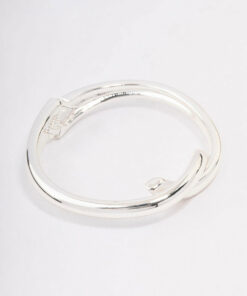 Knotted Cross Hinge Wrist Cuff