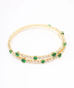 Emerald Star Wrist Cuff
