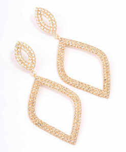 Diamond-Shaped Earrings