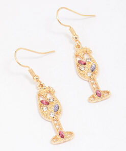 Champagne Earrings