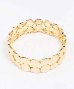 Stretch Hammered Bangle