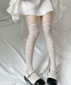 Fairy core lace stockings